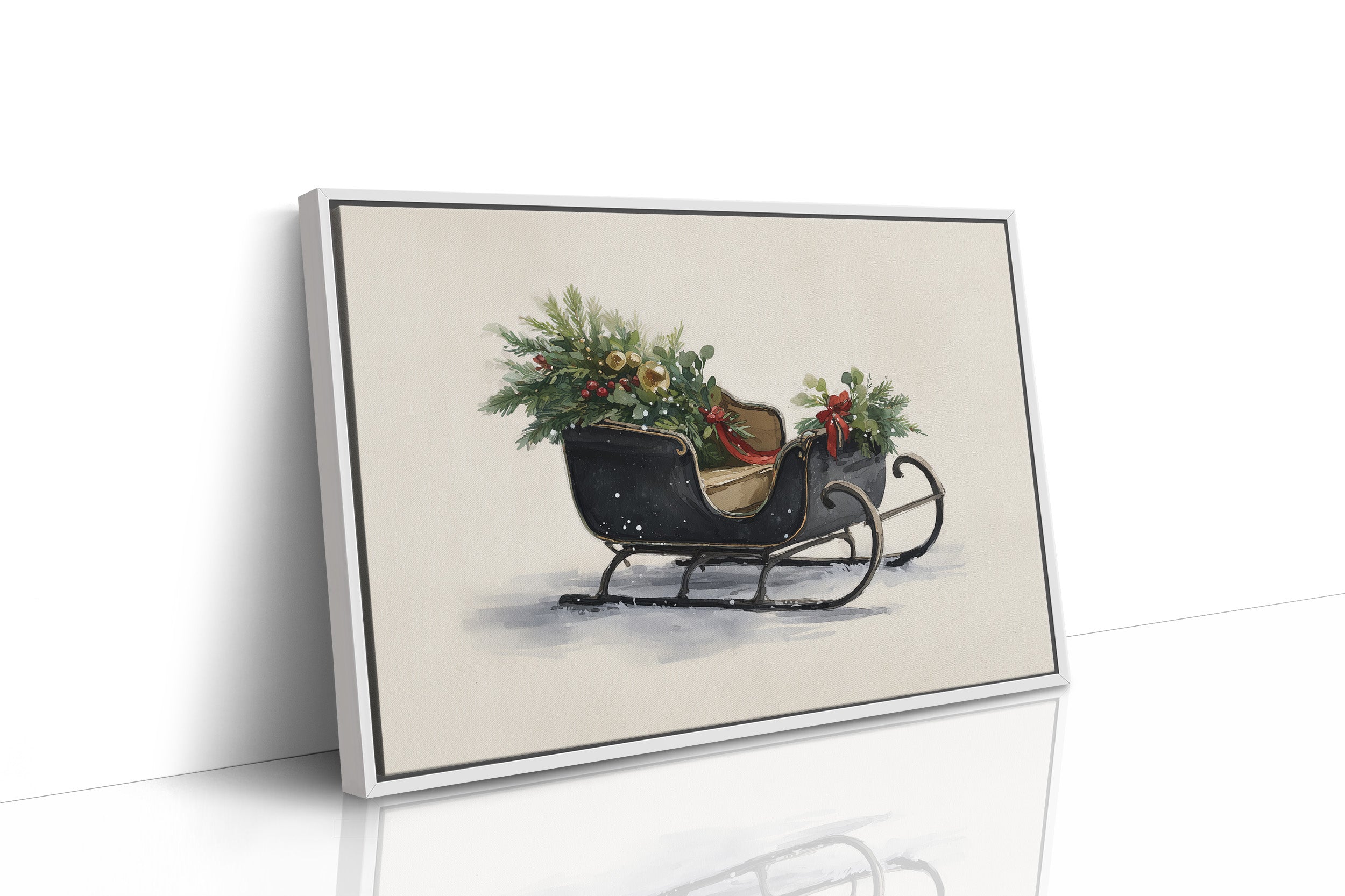 Winter's Sleigh Awaits First Snow