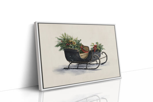 Winter's Sleigh Awaits First Snow