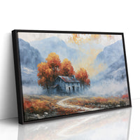Cabin Where Autumn Settles