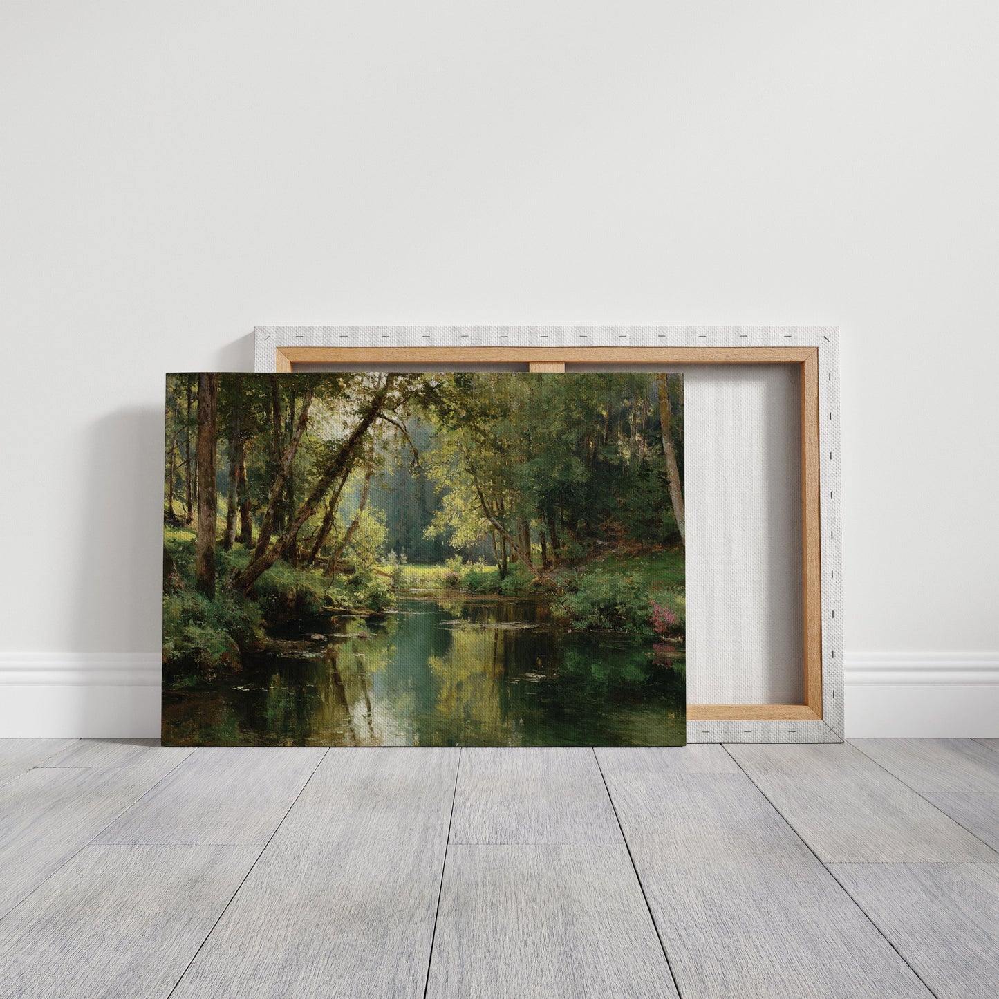Summer Light Dances Through Forest Stream