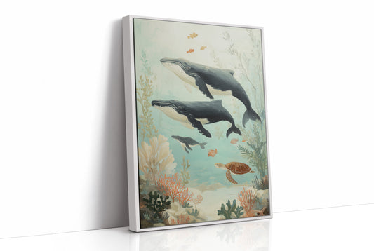 Ocean Giants Dance Through Coral