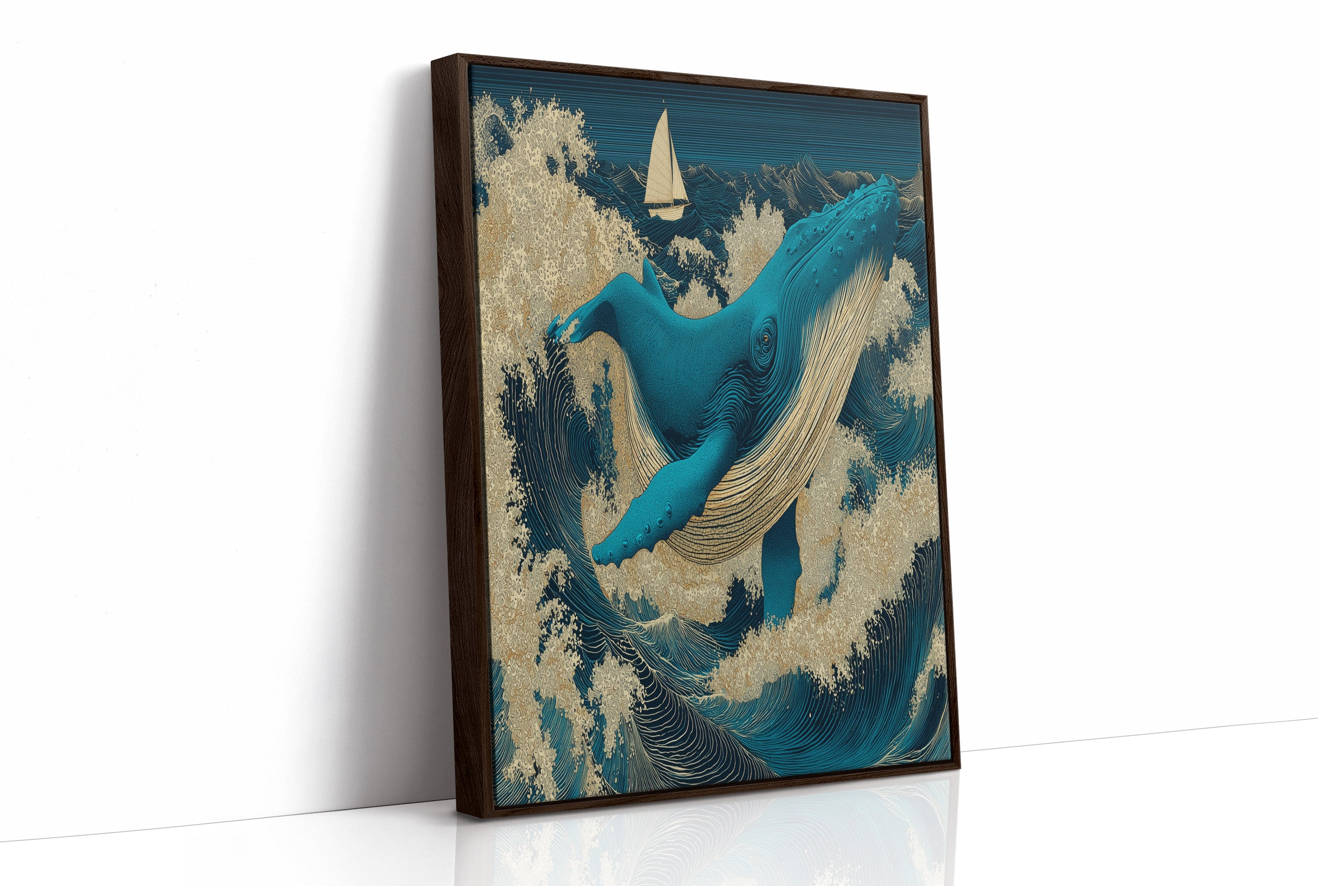 Great Wave, Greater Whale