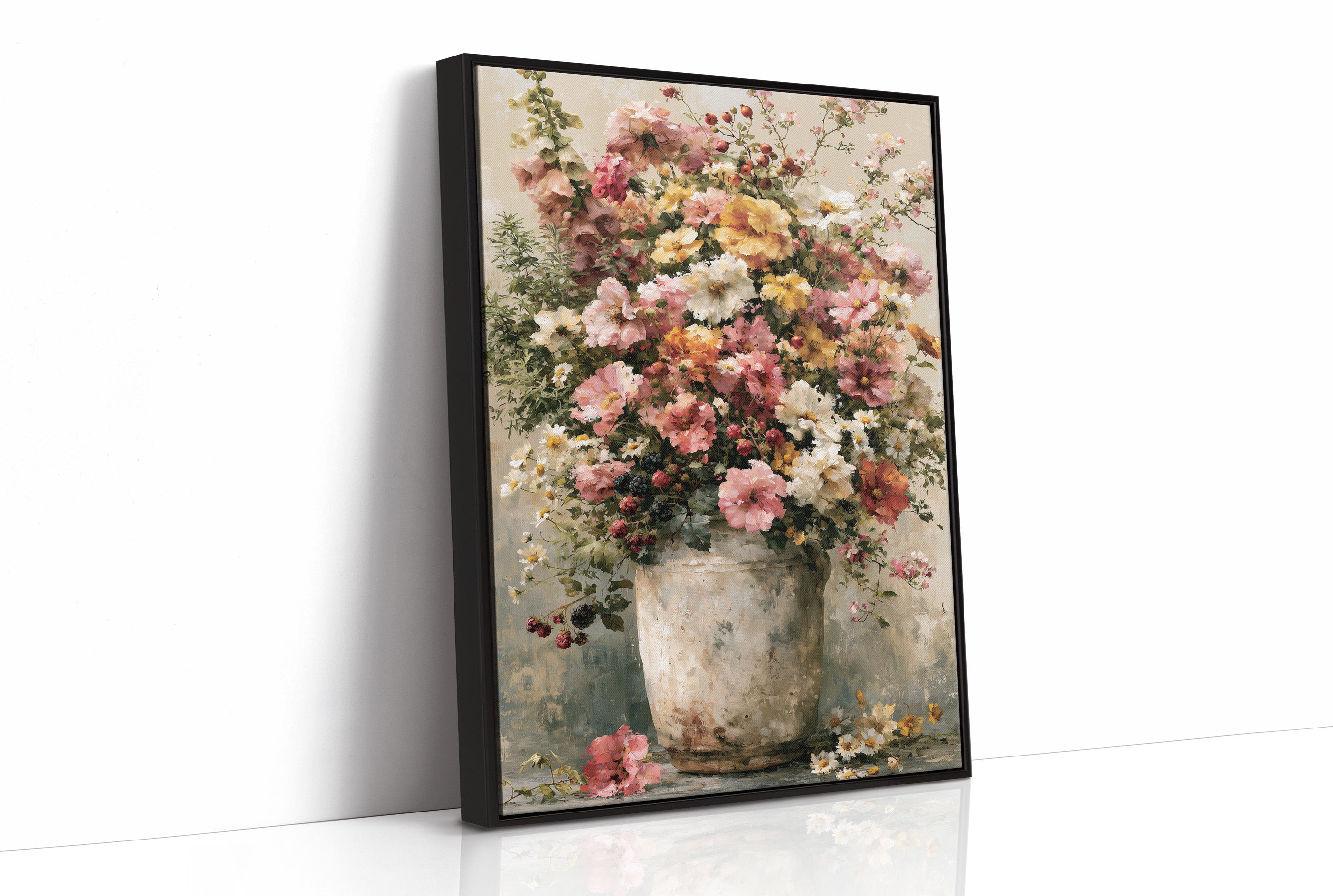 Daisies, Rosehips & Cosmos Overflow