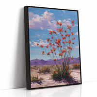 Desert Blooms Beneath Open Sky