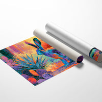 Desert Jackrabbit, Fauvist Bloom