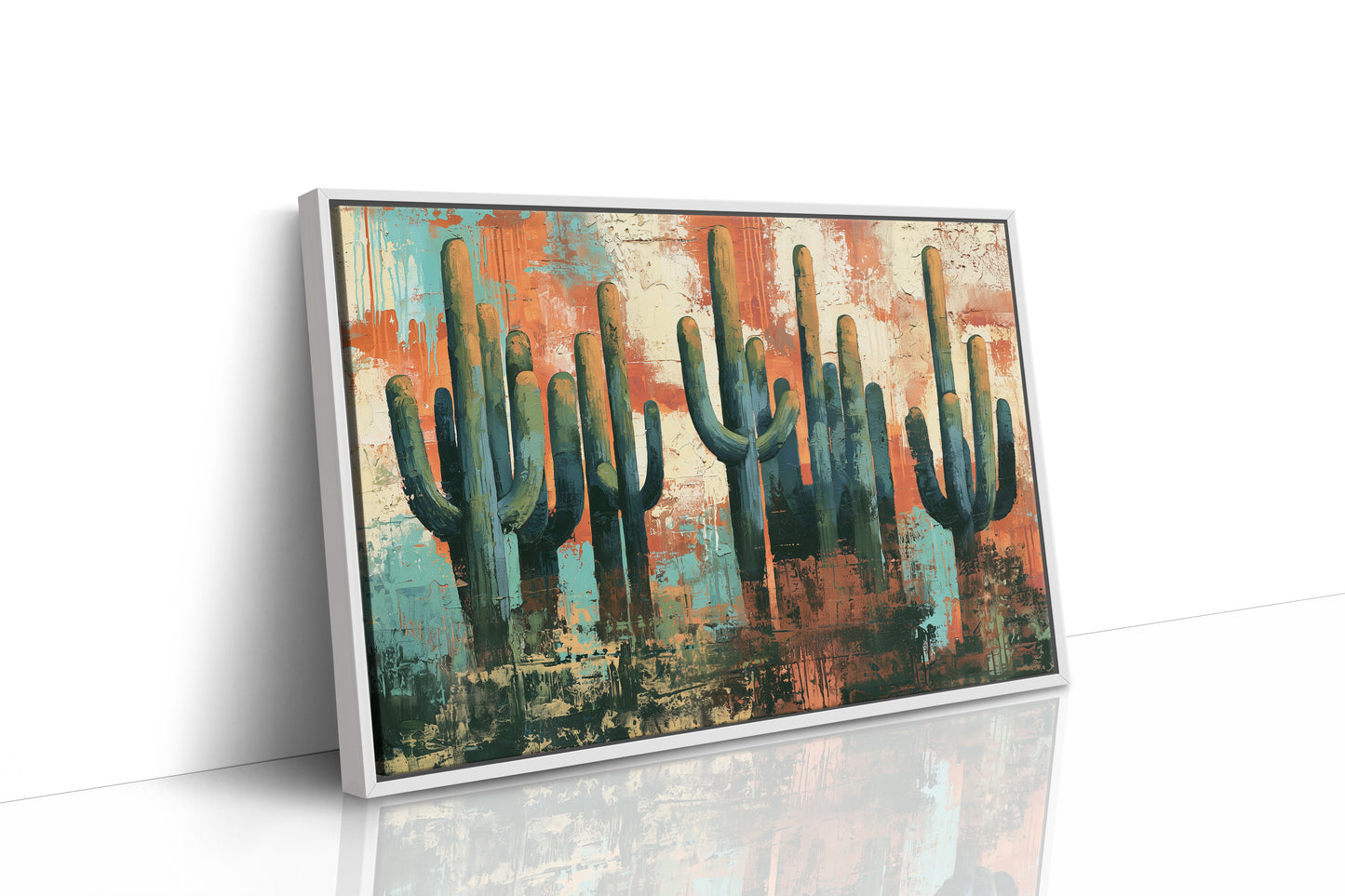 Saguaros At High Noon