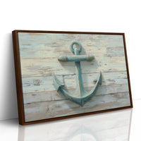 Weathered Blue Holds Coastal Memory