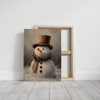 Frosty's Portrait In Golden Light