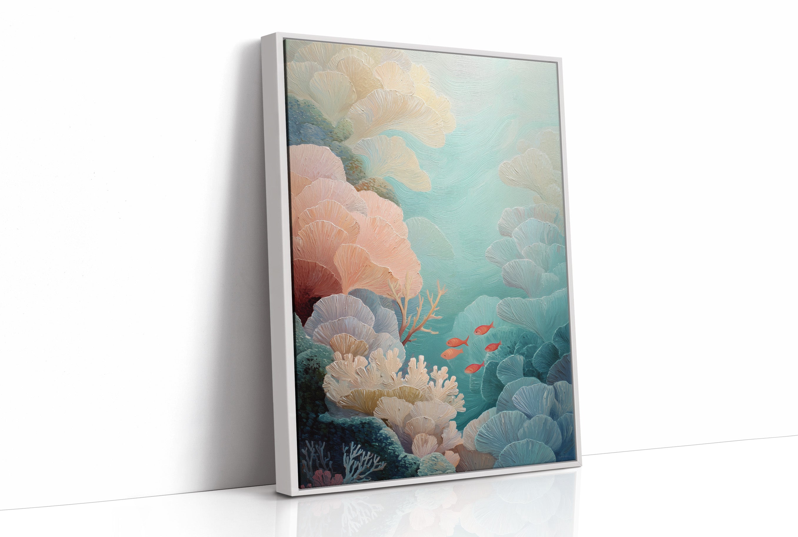 Coral Gardens Dance In Aqua