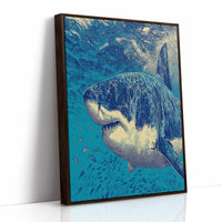 Great White at the Surface