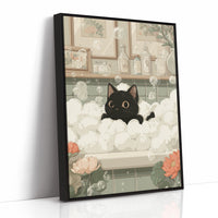 Bubble Bath Confidant: A Feline Spa Day