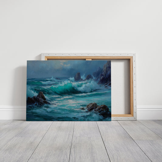 Ocean Symphony In Turquoise Light