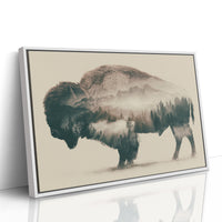 Bison Holds a Forest