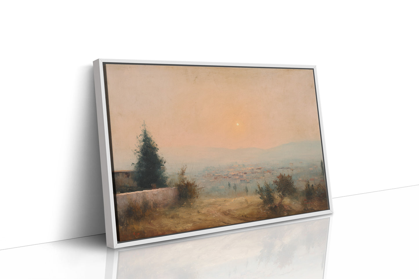 Apricot Haze Crowns Distant Valley