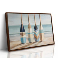 Oars Rest On Summer Shores