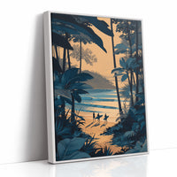 Surfers Chase Golden Hour Tides