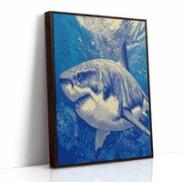 Shark Over the Reef