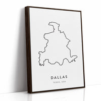 Dallas, Just the Outline