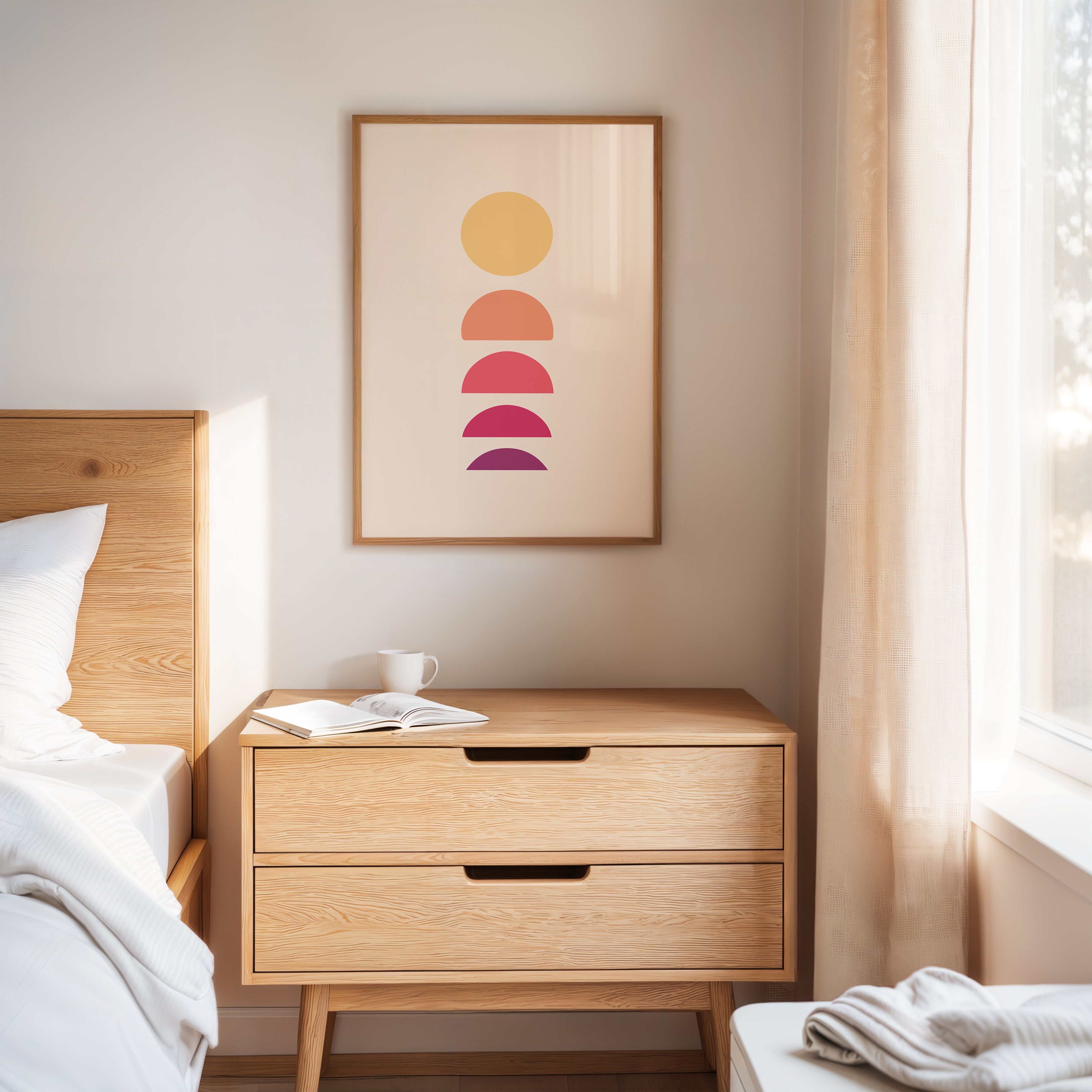 Sunset Phases Paint Desert Stories