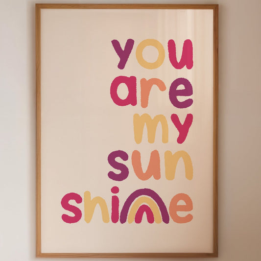 Letters Paint Tomorrow's Rainbow Promise
