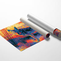 Blue Coyote, Canyon Blaze