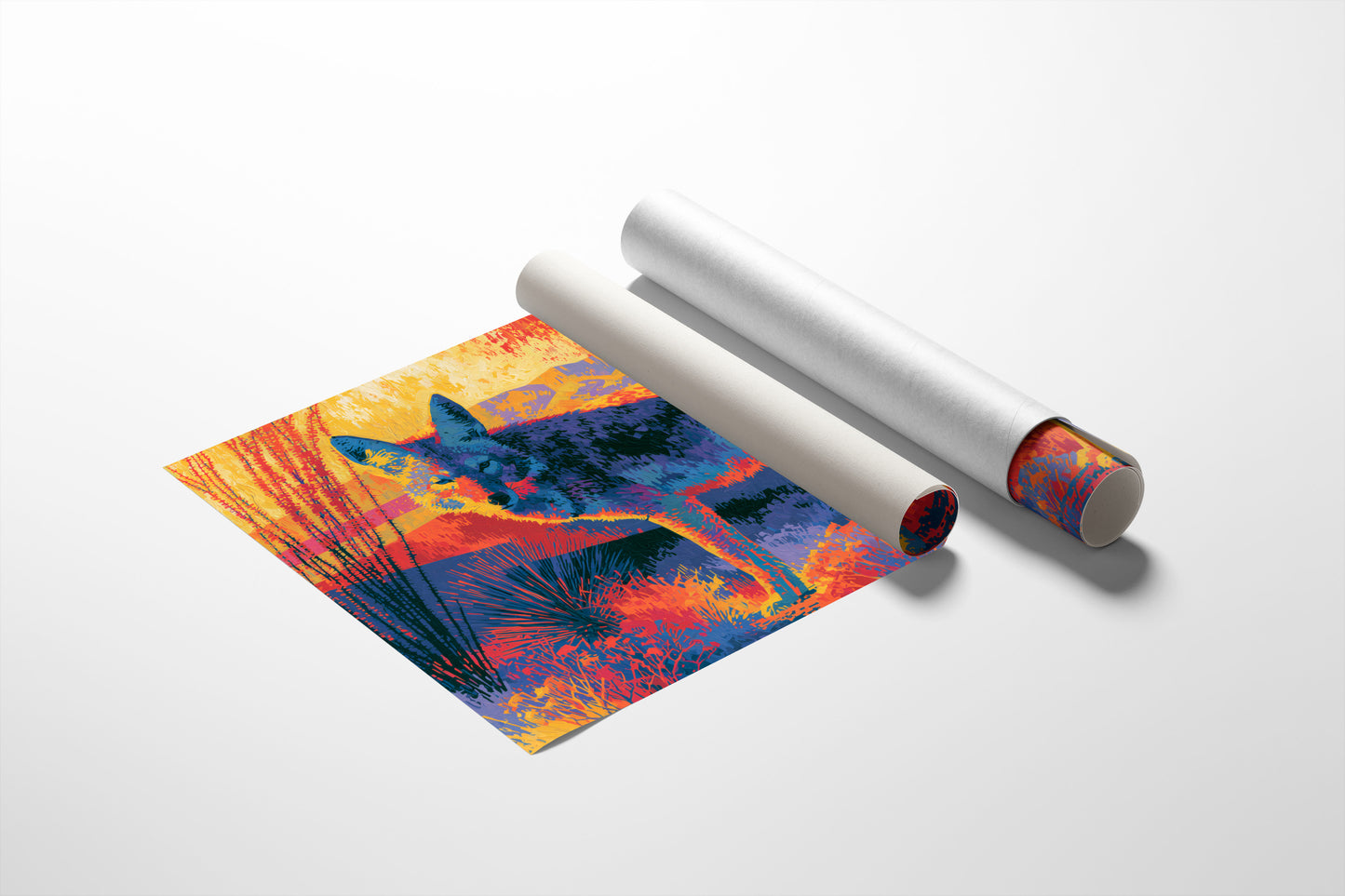 Blue Coyote, Canyon Blaze