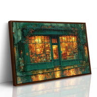 Rainy Night at the Bookshop