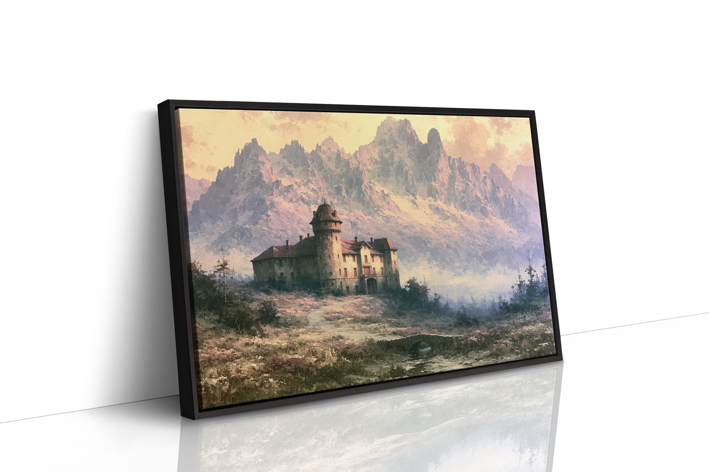 Turreted Manor at Mountain's Edge