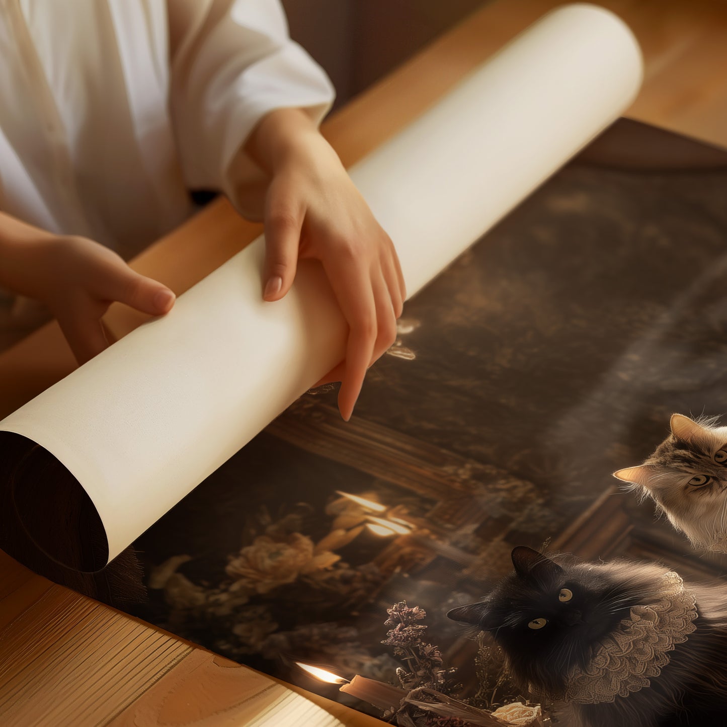 Midnight Feast Among Crystal Tears