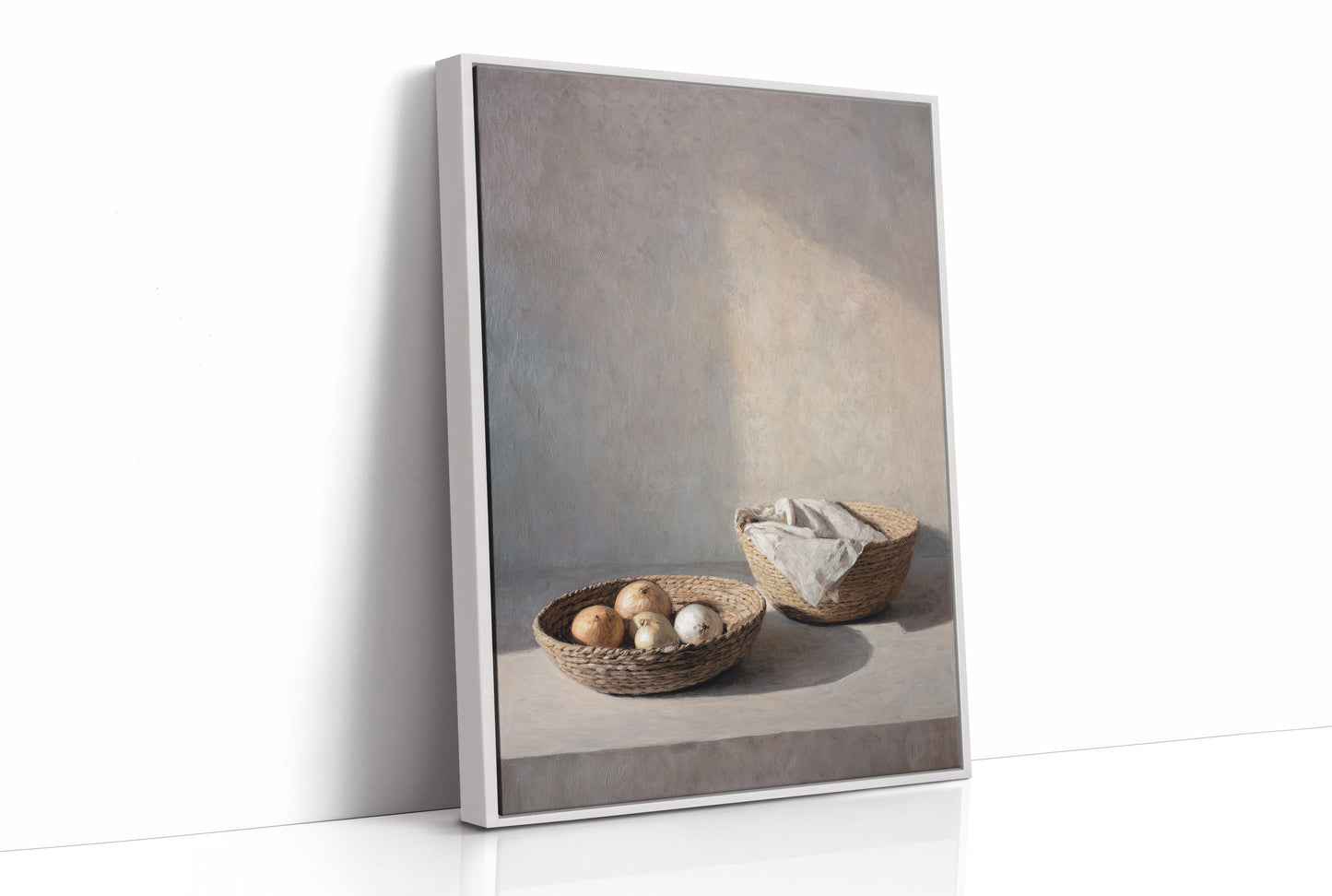 Rustic Simplicity: Onions and Linen