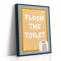 Flush the Toilet
