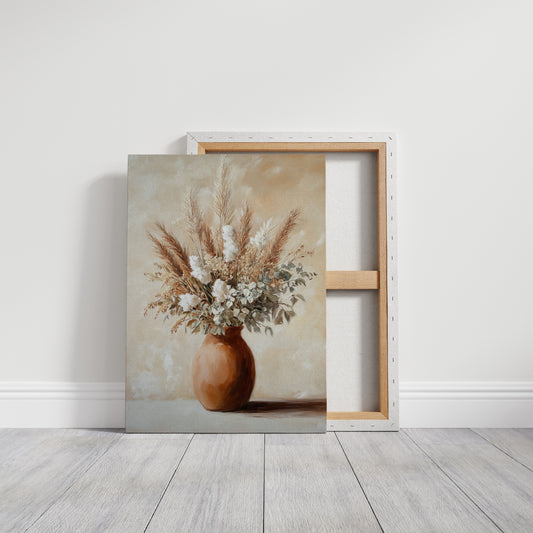 Earthen Still: Pampas in Clay