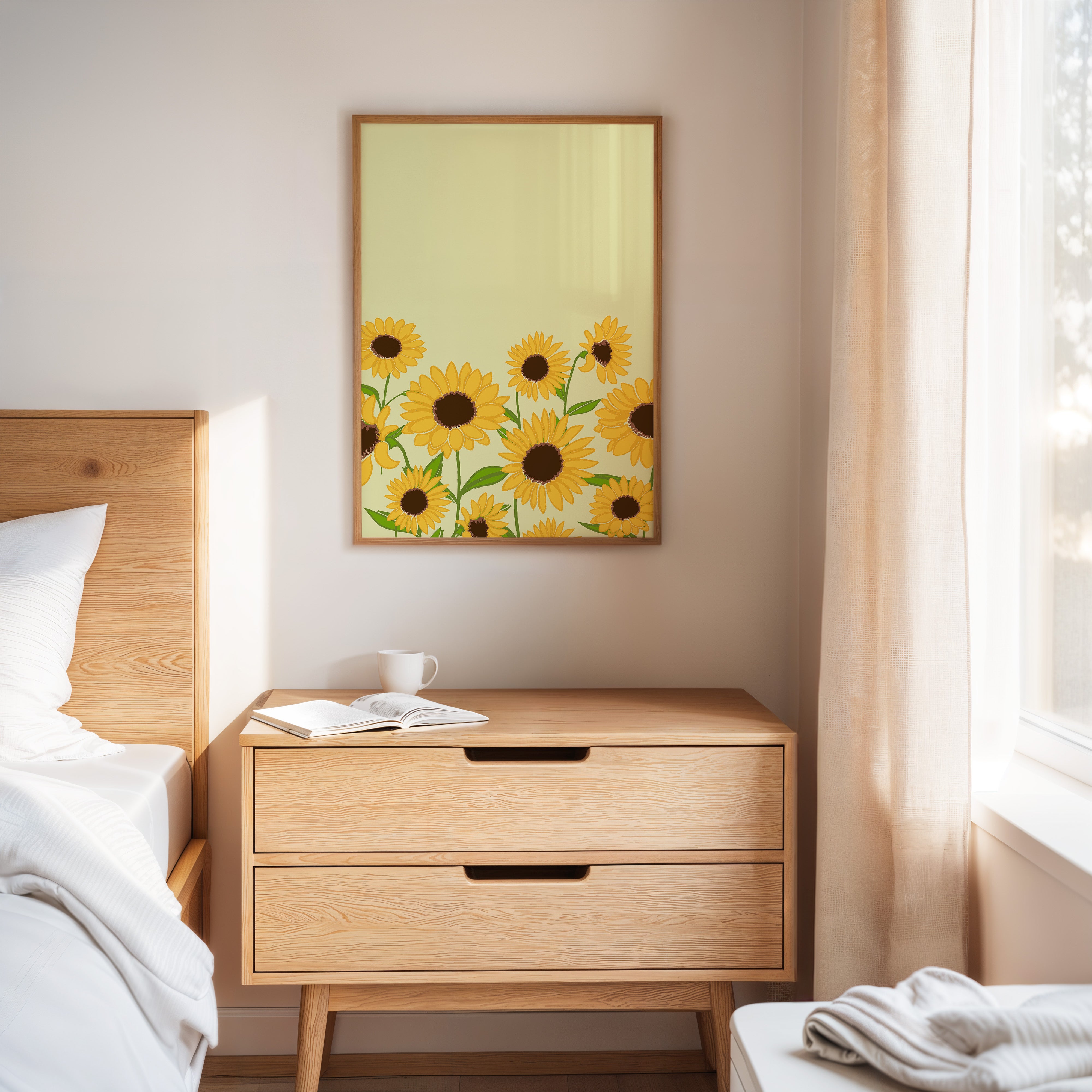 Sunlit Petals Meet Desert Wisdom