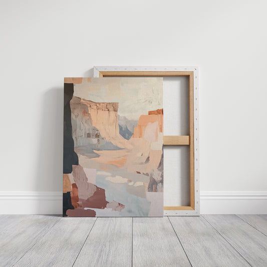 Canyon Light: Abstract Southwest Landscape