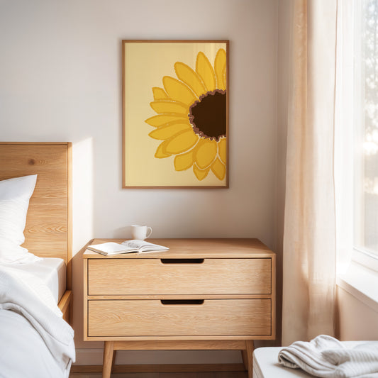 Petals Catch The Morning Gold