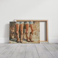 Summer Legs, Western Boots