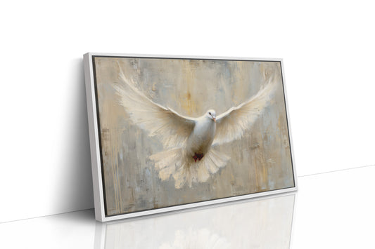 Celestial Messenger in Ivory Flight