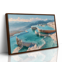 Pamukkale Blue, By Daylight