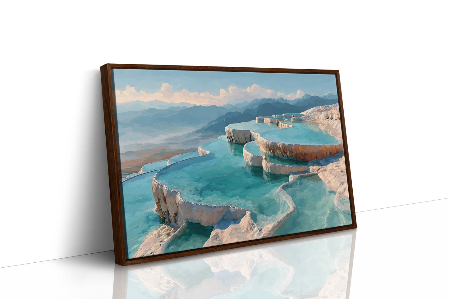 Pamukkale Blue, By Daylight
