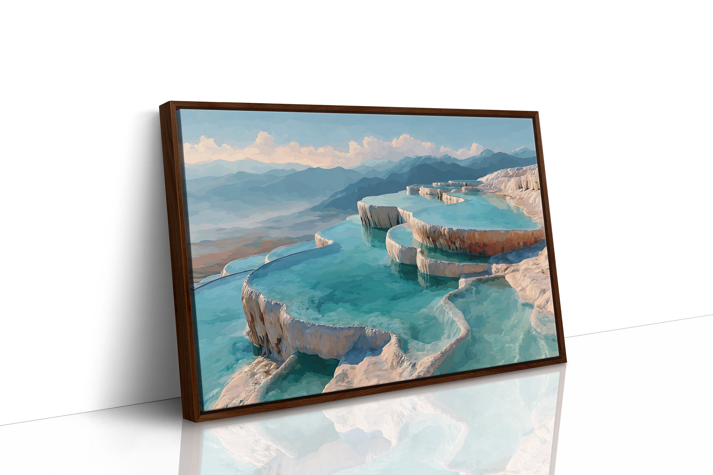 Pamukkale Blue, By Daylight