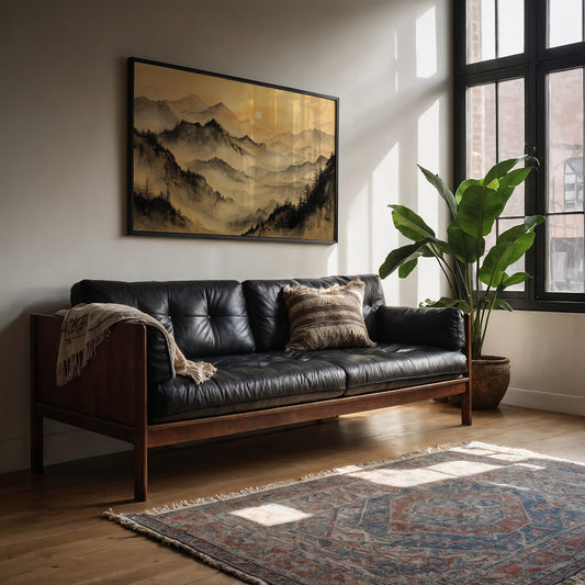 Mountains Rest In Golden Hour