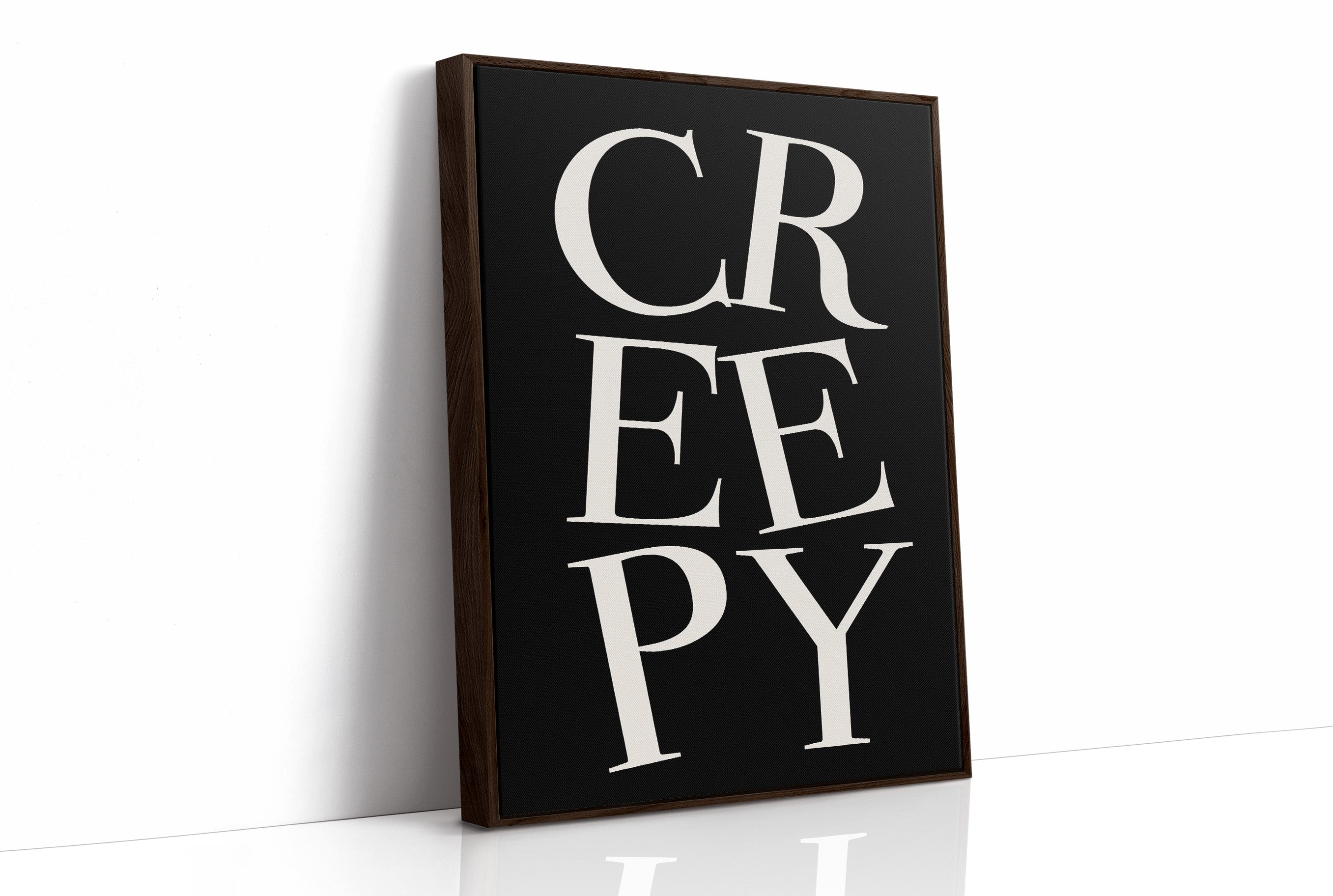 Bold Letters Speak Silent Volumes