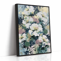 White Peonies in Sage & Slate