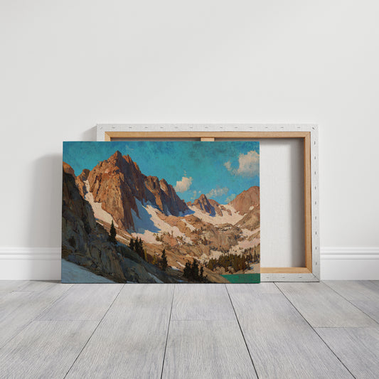 Alpine Peaks Touch Morning Light