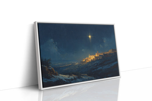 Ancient City Under Celestial Light