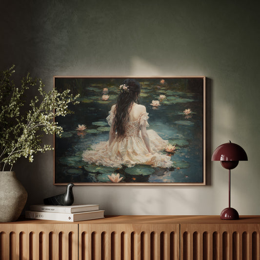 Lotus Dreams In Lace Light