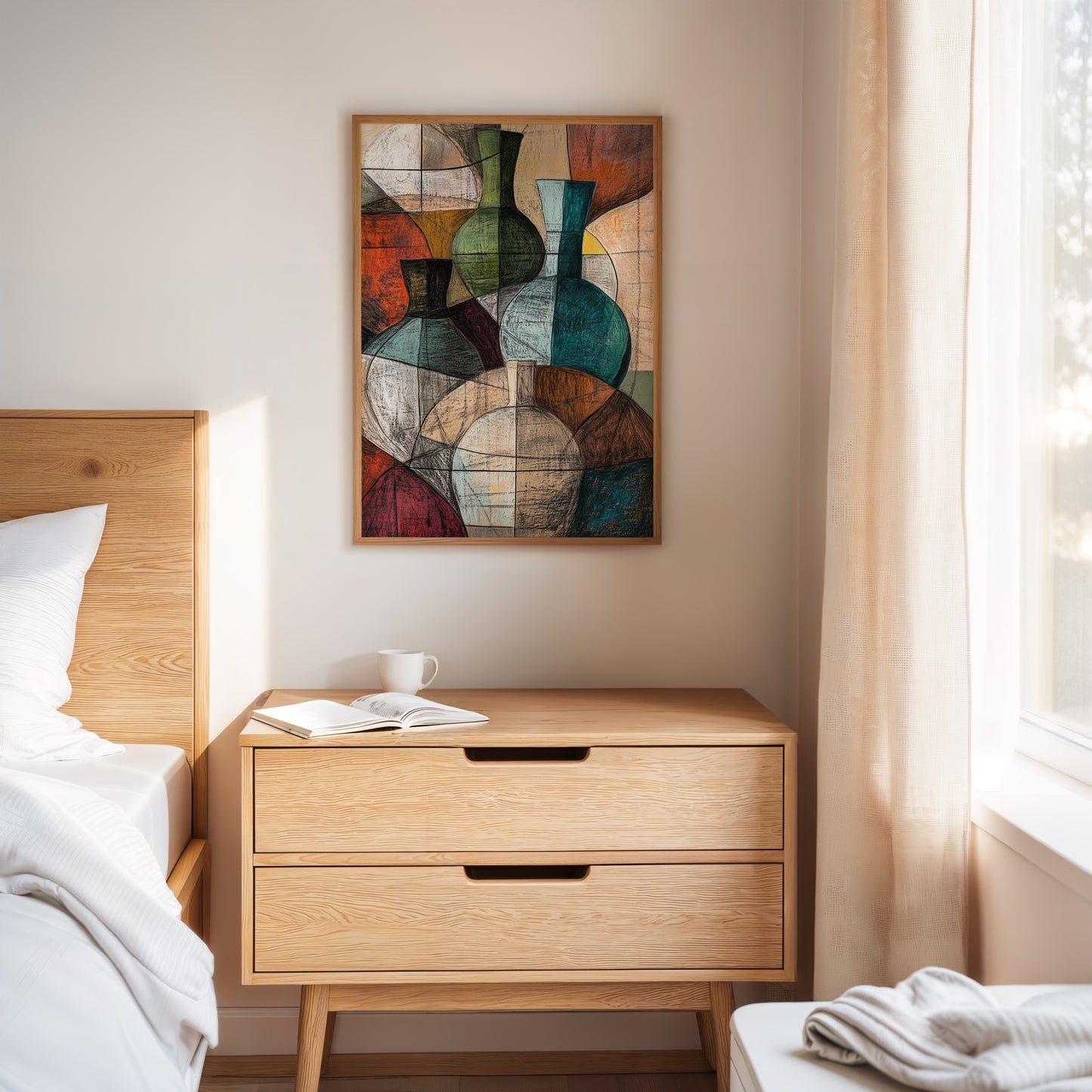 Vessels Dance In Cubist Light