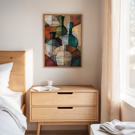 Vessels Dance In Cubist Light