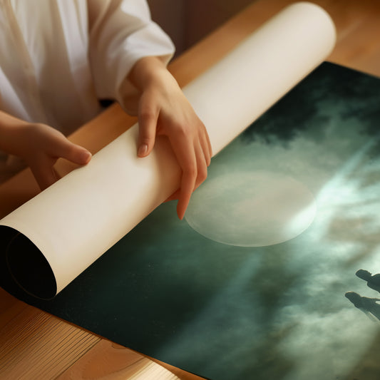 Moonlit Circle Of Ancient Ritual