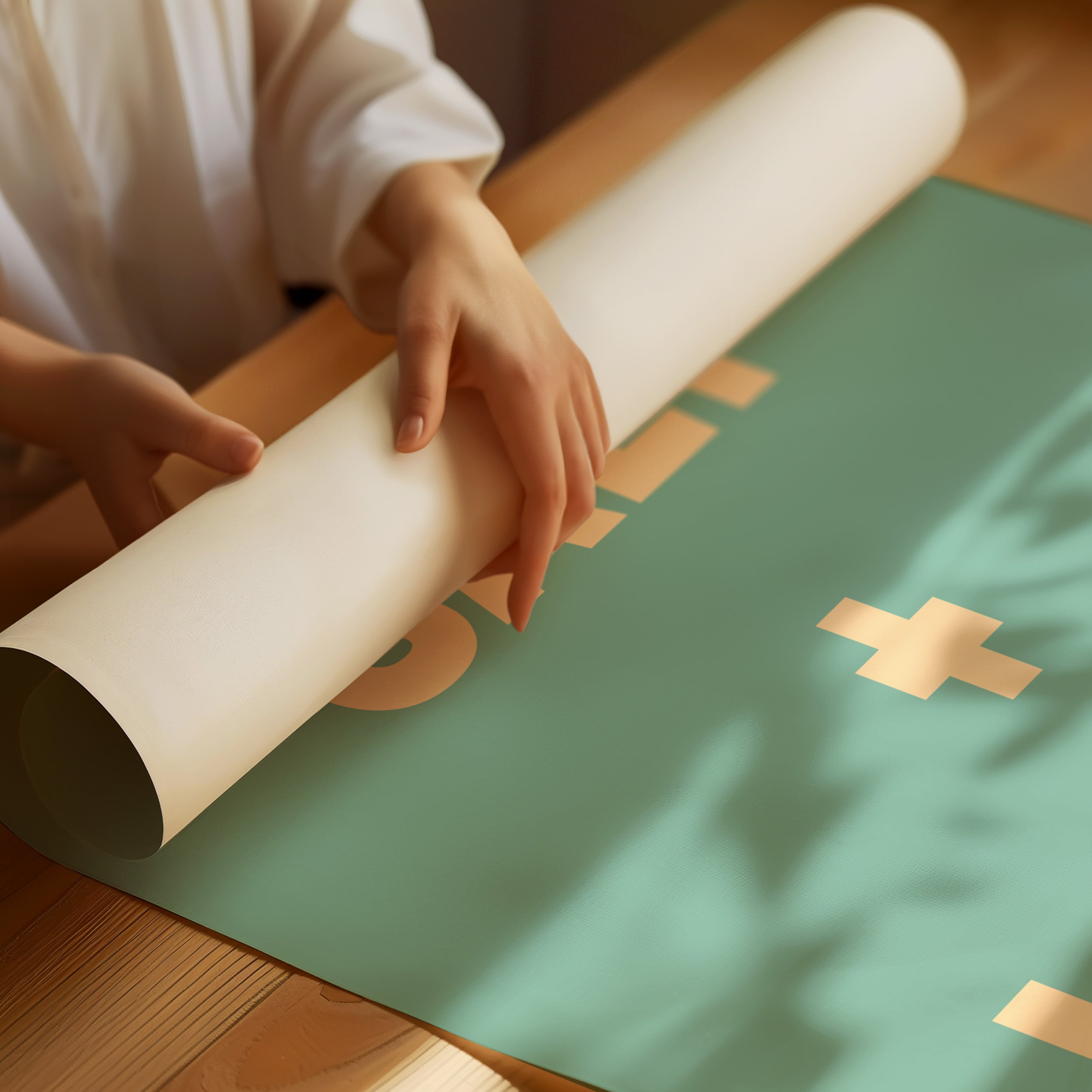 Coastal Words In Sage Simplicity